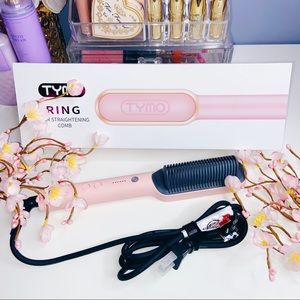TYMO Ring Pink Hair Straightener Brush